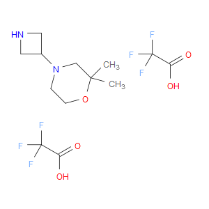4-(AZETIDIN-3-YL)-2,2-DIMETHYLMORPHOLINE DITRIFLUOROACETATE