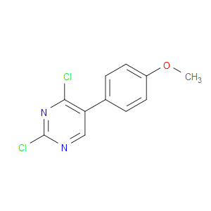 2,4-DICHLORO-5-(4-METHOXYPHENYL)PYRIMIDINE - Click Image to Close