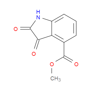 METHYL 2,3-DIOXOINDOLINE-4-CARBOXYLATE - Click Image to Close