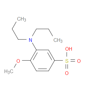 3-(DIPROPYLAMINO)-4-METHOXYBENZENESULFONIC ACID