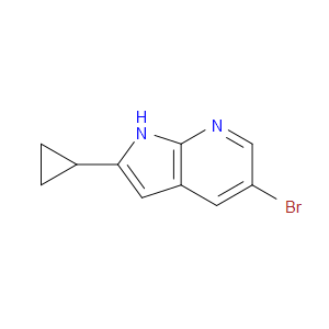 5-BROMO-2-CYCLOPROPYL-1H-PYRROLO[2,3-B]PYRIDINE - Click Image to Close