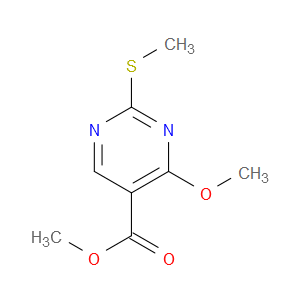 METHYL 4-METHOXY-2-(METHYLTHIO)PYRIMIDINE-5-CARBOXYLATE