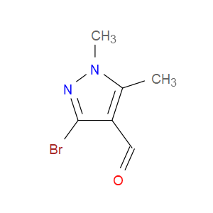 3-BROMO-1,5-DIMETHYL-1H-PYRAZOLE-4-CARBALDEHYDE - Click Image to Close