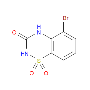 5-BROMO-2H-BENZO[E][1,2,4]THIADIAZIN-3(4H)-ONE 1,1-DIOXIDE