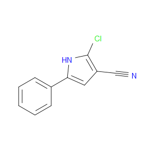 2-CHLORO-5-PHENYL-1H-PYRROLE-3-CARBONITRILE