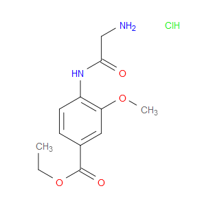 ETHYL 4-(2-AMINOACETAMIDO)-3-METHOXYBENZOATE HYDROCHLORIDE
