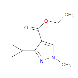 ETHYL 3-CYCLOPROPYL-1-METHYL-1H-PYRAZOLE-4-CARBOXYLATE