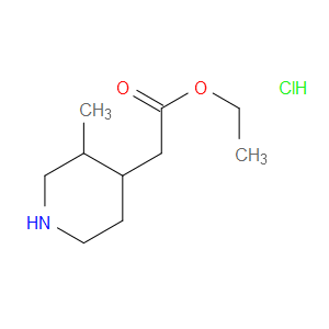 ETHYL 2-(3-METHYLPIPERIDIN-4-YL)ACETATE HYDROCHLORIDE - Click Image to Close