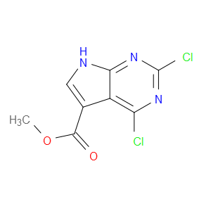 METHYL 2,4-DICHLORO-7H-PYRROLO[2,3-D]PYRIMIDINE-5-CARBOXYLATE - Click Image to Close