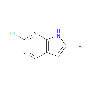 6-BROMO-2-CHLORO-7H-PYRROLO[2,3-D]PYRIMIDINE