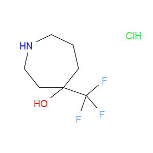 4-(TRIFLUOROMETHYL)AZEPAN-4-OL HYDROCHLORIDE - Click Image to Close