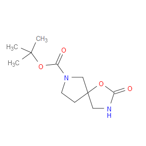 TERT-BUTYL 2-OXO-1-OXA-3,7-DIAZASPIRO[4.4]NONANE-7-CARBOXYLATE