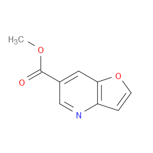 METHYL FURO[3,2-B]PYRIDINE-6-CARBOXYLATE