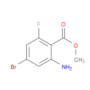 METHYL 2-AMINO-4-BROMO-6-FLUOROBENZOATE