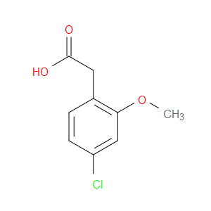 2-(4-CHLORO-2-METHOXYPHENYL)ACETIC ACID
