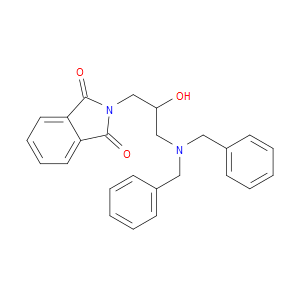 2-(3-(DIBENZYLAMINO)-2-HYDROXYPROPYL)ISOINDOLINE-1,3-DIONE