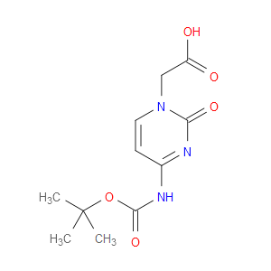 2-(4-((TERT-BUTOXYCARBONYL)AMINO)-2-OXOPYRIMIDIN-1(2H)-YL)ACETIC ACID - Click Image to Close
