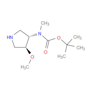TERT-BUTYL N-[(3S,4S)-4-METHOXYPYRROLIDIN-3-YL]-N-METHYLCARBAMATE - Click Image to Close