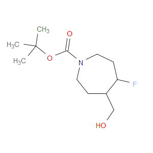 TERT-BUTYL 4-FLUORO-5-(HYDROXYMETHYL)AZEPANE-1-CARBOXYLATE