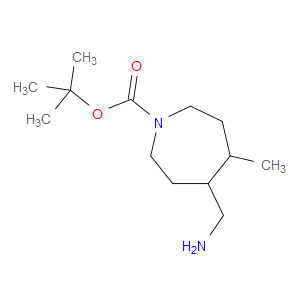 TERT-BUTYL 4-(AMINOMETHYL)-5-METHYLAZEPANE-1-CARBOXYLATE