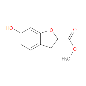 METHYL 6-HYDROXY-2,3-DIHYDROBENZOFURAN-2-CARBOXYLATE - Click Image to Close