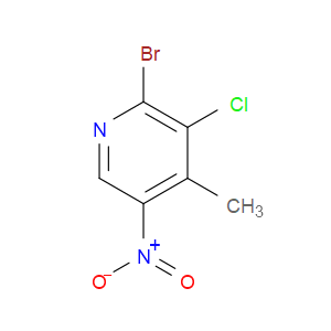 2-BROMO-3-CHLORO-4-METHYL-5-NITROPYRIDINE
