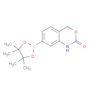 2-OXO-2,4-DIHYDROBENZO[D][1,3]OXAZINE-7-BORONIC ACID PINACOL ESTER