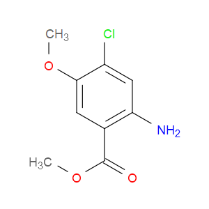 METHYL 2-AMINO-4-CHLORO-5-METHOXYBENZOATE - Click Image to Close