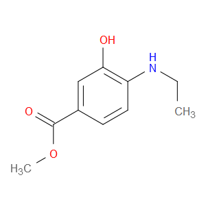 METHYL 4-(ETHYLAMINO)-3-HYDROXYBENZOATE - Click Image to Close