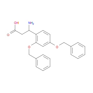 3-AMINO-3-[2,4-BIS(BENZYLOXY)PHENYL]PROPANOIC ACID