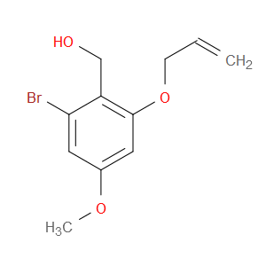 2-(ALLYLOXY)-6-BROMO-4-METHOXYBENZYL ALCOHOL