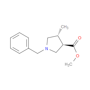 METHYL (3R,4R)-1-BENZYL-4-METHYLPYRROLIDINE-3-CARBOXYLATE - Click Image to Close