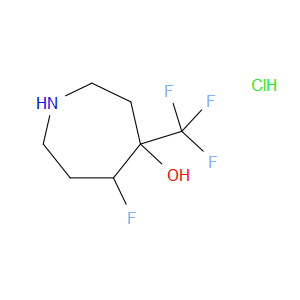 5-FLUORO-4-(TRIFLUOROMETHYL)AZEPAN-4-OL HYDROCHLORIDE - Click Image to Close