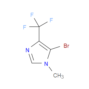 5-BROMO-1-METHYL-4-(TRIFLUOROMETHYL)-1H-IMIDAZOLE - Click Image to Close