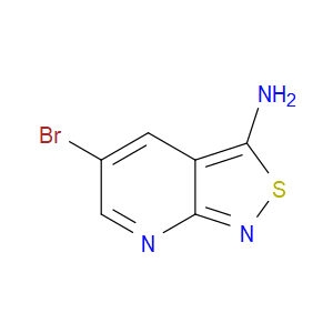 5-BROMOISOTHIAZOLO[3,4-B]PYRIDIN-3-AMINE