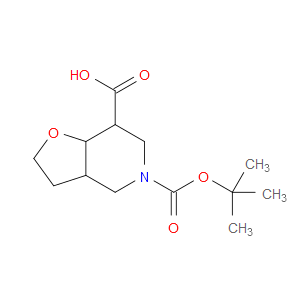 5-(TERT-BUTOXYCARBONYL)OCTAHYDROFURO[3,2-C]PYRIDINE-7-CARBOXYLIC ACID - Click Image to Close