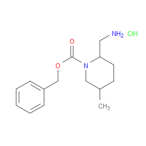 BENZYL 2-(AMINOMETHYL)-5-METHYLPIPERIDINE-1-CARBOXYLATE HYDROCHLORIDE