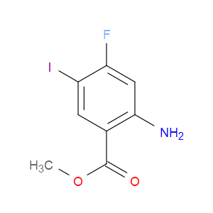 METHYL 2-AMINO-4-FLUORO-5-IODOBENZOATE - Click Image to Close