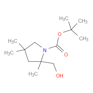 TERT-BUTYL 2-(HYDROXYMETHYL)-2,4,4-TRIMETHYLPYRROLIDINE-1-CARBOXYLATE - Click Image to Close