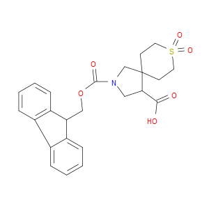 2-(((9H-FLUOREN-9-YL)METHOXY)CARBONYL)-8-THIA-2-AZASPIRO[4.5]DECANE-4-CARBOXYLIC ACID 8,8-DIOXIDE