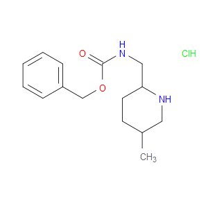 BENZYL ((5-METHYLPIPERIDIN-2-YL)METHYL)CARBAMATE HYDROCHLORIDE