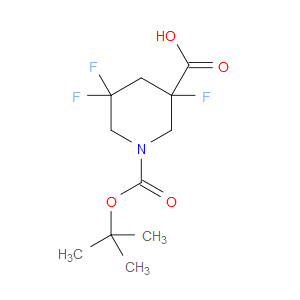 1-(TERT-BUTOXYCARBONYL)-3,5,5-TRIFLUOROPIPERIDINE-3-CARBOXYLIC ACID