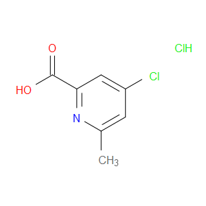 4-CHLORO-6-METHYLPICOLINIC ACID HYDROCHLORIDE - Click Image to Close