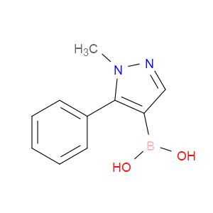 (1-METHYL-5-PHENYL-1H-PYRAZOL-4-YL)BORONIC ACID