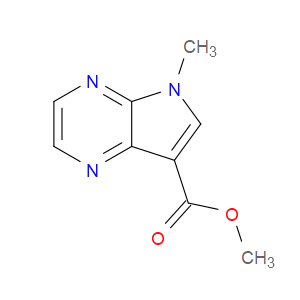 5-METHYL-5H-PYRROLO[2,3-B]PYRAZINE-7-CARBOXYLIC ACID METHYL ESTER