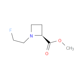 METHYL (2S)-1-(2-FLUOROETHYL)AZETIDINE-2-CARBOXYLATE