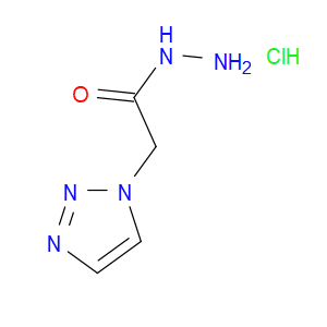 2-(1,2,3-TRIAZOL-1-YL)ACETOHYDRAZIDE HYDROCHLORIDE