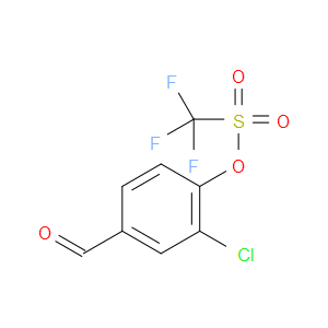 2-CHLORO-4-FORMYLPHENYL TRIFLUOROMETHANESULFONATE