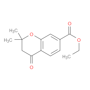 ETHYL 2,2-DIMETHYL-4-OXOCHROMAN-7-CARBOXYLATE