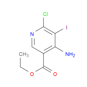 ETHYL 4-AMINO-6-CHLORO-5-IODONICOTINATE